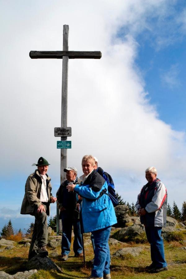 Erlebnispension Zum Wanderer Sepp Arnbruck Buitenkant foto
