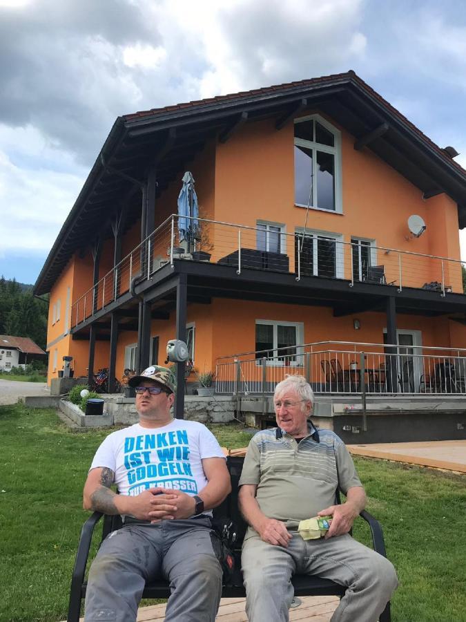 Erlebnispension Zum Wanderer Sepp Arnbruck Buitenkant foto