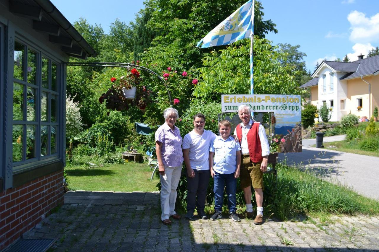 Erlebnispension Zum Wanderer Sepp Arnbruck Buitenkant foto